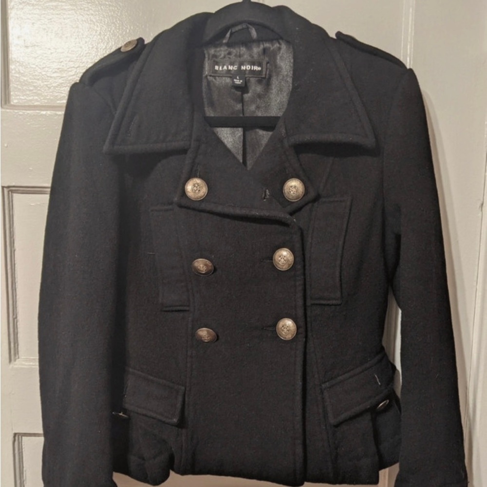 Black Pea Coat